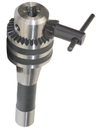 1/32 - 1/2" Capacity - R8 SH - Geared Drill Chuck - Benchmark Tooling