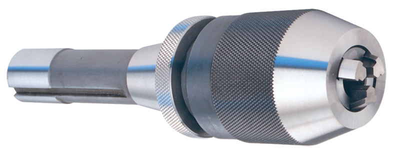 1/32 - 1/2'' Capacity - 3MT SH - Keyless Drill Chuck with Integral Shank - Benchmark Tooling