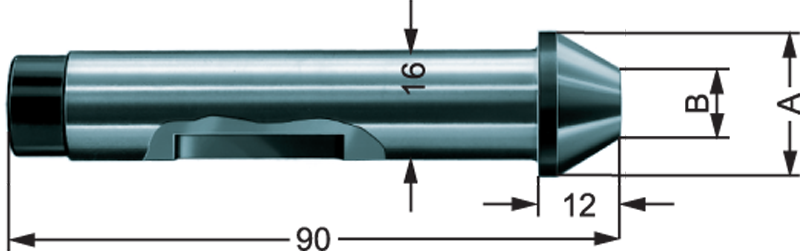 .630" Dia. - Series 680-40 - Center for Face Driver - Benchmark Tooling