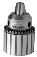 .0315 - .25" Capacity - 3/8-24 Mount - Plain Bearing Drill Chuck w/Key - Benchmark Tooling