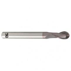 16mm Dia. - 140mm OAL - Carbide - Ball End HP End Mill-2 FL - Benchmark Tooling