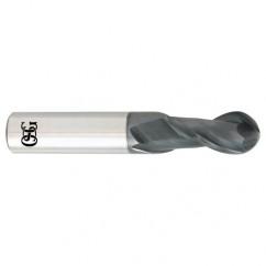 7/32 x 1/4 x 5/8 x 2-1/2 2Fl Carbide Ball OSG HY-PRO® CARB End Mill-TiALN - Benchmark Tooling