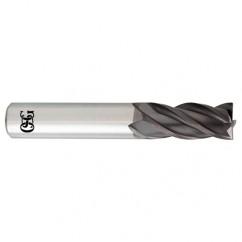 13/64 x 1/4 x 5/8 x 2-1/2 4Fl  Square Carbide End Mill - TiALN - Benchmark Tooling