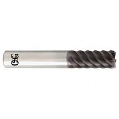 3/8 x 3/8 x 3/8 x 3/8 6Fl  Square Carbide End Mill - TiALN - Benchmark Tooling