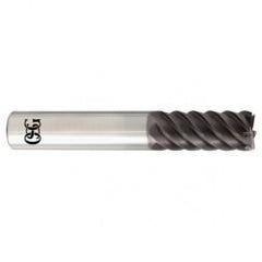 7/16 x 7/16 x 7/16 x 7/16 6Fl  Square Carbide End Mill - TiALN - Benchmark Tooling