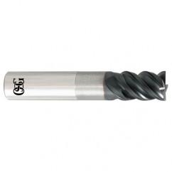 6mm x 6mm x 9mm x 60mm 4Fl  Square Carbide End Mill - TiALN - Benchmark Tooling