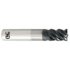 6mm x 6mm x 9mm x 60mm 4Fl  Square Carbide End Mill - TiALN - Benchmark Tooling