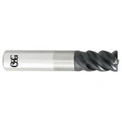 6mm x 6mm x 9mm x 60mm 4Fl 1mm Square Carbide End Mill - TiALN - Benchmark Tooling