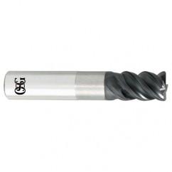 10mm x 10mm x 15mm x 80mm 4Fl 0.5mm Square Carbide End Mill - TiALN - Benchmark Tooling