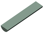 3mm x 57mm - Half Round Carbide Blank - Benchmark Tooling