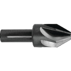 ‎3/8″ Size-1/4″SH Dia, 90° 6 Flute CNC Countersink - Benchmark Tooling