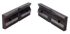 1-Pair Matching V-Groove Jaw Plates; For: 6/7" Speed Vise - Benchmark Tooling