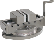 4" Self Centering Vise with 360° Swivel Base - Benchmark Tooling