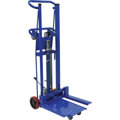 Hydra Lift Cart W/18In Forks 750lb 22 × 20 - Exact Industrial Supply