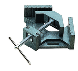 AC-324, 90 Degree Angle Clamp, 4" Throat, 2-3/4" Miter Capacity, 1-3/8" Jaw Height, 2-1/4" Jaw Length - Benchmark Tooling