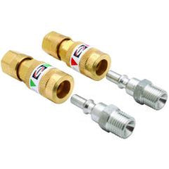 26-QCR OSHA-Compliant Oxygen-Fuel Gas Quick Connectors For Regulators - Benchmark Tooling