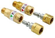 26-QCT OSHA-Compliant Oxygen-Fuel Gas Quick Connectors For Torches - Benchmark Tooling