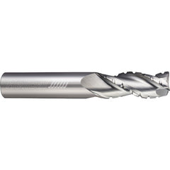 ‎3 Flute - Corner Radius - 35 Degree Helix - 0.3125″ (5/16) Cutter DIA × 0.3125″ (5/16) Shank DIA × 0.0300″ Radius × 0.7500″ (3/4) LOC × 2.5000″ (2-1/2) OAL  - Uncoated