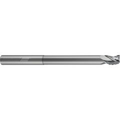 ‎3 Flute - Corner Radius - 35 Degree Helix - 0.1875″ (3/16) Cutter DIA × 0.1875″ (3/16) Shank DIA × 0.0100″ Radius × 0.2188″ (7/32) LOC × 3.0000″ (3) OAL × 0.7500″ (3/4) Reach - Uncoated