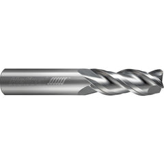 ‎3 Flute - Corner Radius - 40 Degree Helix - 0.3125″ (5/16) Cutter DIA × 0.3125″ (5/16) Shank DIA × 0.0300″ Radius × 1.0000″ (1) LOC × 3.0000″ (3) OAL  - Uncoated