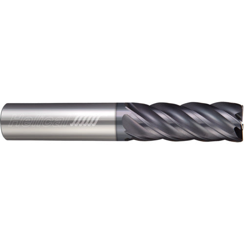 ‎5 Flute - Corner Radius - 1.0000″ (1) Cutter DIA × 1.0000″ (1) Shank DIA × 0.0300″ Radius × 1.2500″ (1-1/4) LOC × 4.0000″ (4) OAL  - APLUS Coated