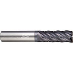 ‎5 Flute - Square - 0.3125″ (5/16) Cutter DIA × 0.3125″ (5/16) Shank DIA × 0.6250″ (5/8) LOC × 2.5000″ (2-1/2) OAL  - APLUS Coated