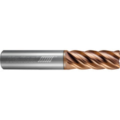 ‎5 Flute - Corner Radius - 0.3125″ (5/16) Cutter DIA × 0.3125″ (5/16) Shank DIA × 0.0100″ Radius × 0.4375″ (7/16) LOC × 2.0000″ (2) OAL  - TPLUS Coated