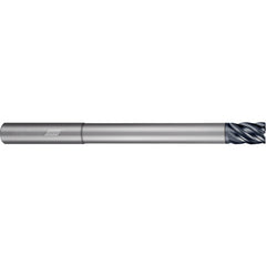 ‎5 Flute - Corner Radius - 0.1875″ (3/16) Cutter DIA × 0.1875″ (3/16) Shank DIA × 0.0100″ Radius × 0.2188″ (7/32) LOC × 4.0000″ (4) OAL × 1.8750″ (1-7/8) Reach - APLUS Coated