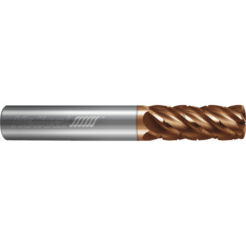 ‎5 Flute - Feed Mill - 0.2500″ (1/4) Cutter DIA × 0.2500″ (1/4) Shank DIA × 0.3750″ (3/8) LOC × 2.0000″ (2) OAL  - TPLUS Coated