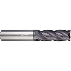 ‎4 Flute - Square - 1.0000″ (1) Cutter DIA × 1.0000″ (1) Shank DIA × 2.6250″ (2-5/8) LOC × 5.0000″ (5) OAL  - APLUS Coated