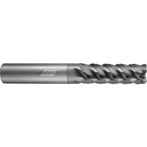 ‎5 Flute - Corner Radius - 0.1250″ (1/8) Cutter DIA × 0.2500″ (1/4) Shank DIA × 0.0100″ Radius × 0.5000″ (1/2) LOC × 2.5000″ (2-1/2) OAL  - NPLUS Coated