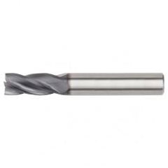 7/32x1/4x7/16x2 4FL Square Carbide End Mill-Round Shank-TIALN - Benchmark Tooling