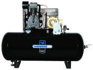 120 Gal. Two Stage Air Compressor, Horizontal, 175 PSI - Benchmark Tooling