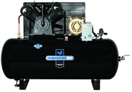 120 Gal. Two Stage Air Compressor, Horizontal, 175 PSI - Benchmark Tooling