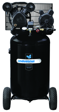 20 Gal. Single Stage Air Compressor, Vertical, Portable, 155 PSI - Benchmark Tooling