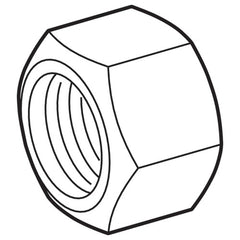 LN301 LOCKNUT/300DA/01 STYLE/HEX - Benchmark Tooling