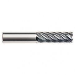 8mm x 8mm x 32mm x 75mm x 7 Flute  Square 4xD Pow-R-Path Mill AlCRNX Coated-Series IPT7-SQ - Benchmark Tooling