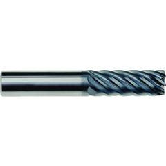 5/8 x 5/8 x 2-3/16 x 4-1/2 x .030 Rad 9 Flute End Mill IPT9-AlCrNX Coated - Benchmark Tooling