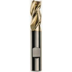 3/8 x 3/8 x 15/16 x 2-1/2 Square 3 Flute Carbide M223 Streaker End Mill-ZrN - Benchmark Tooling