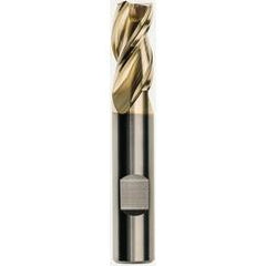 3/4 x 3/4 x 1-5/8 x 4 Square 3 Flute Carbide M223 Streaker End Mill-ZrN - Benchmark Tooling