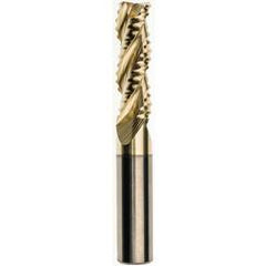 16 x 16 x 48 x 110mm 1.0mm Radius 3 Flute Carbide M233 Streaker Roughing End Mill-ZrN - Benchmark Tooling