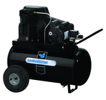 20 Gal. Single Stage Air Compressor, Horizontal, Portable, 155 PSI - Benchmark Tooling