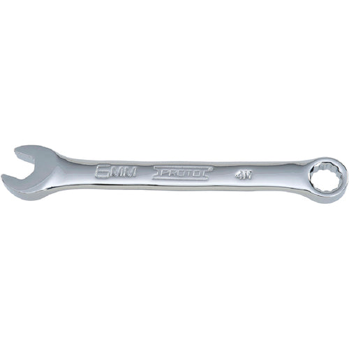 ‎Proto Full Polish Metric Short Combination Wrench 6 mm - 12 Point - Benchmark Tooling