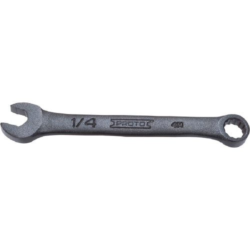 ‎Proto Black Oxide Short Combination Wrench 1/4″ - 12 Point - Benchmark Tooling