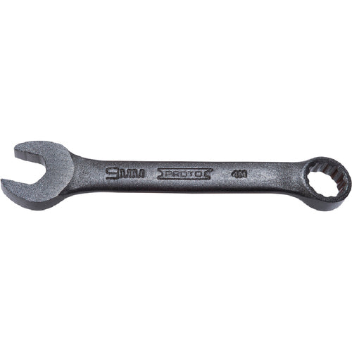 ‎Proto Black Oxide Metric Short Combination Wrench 9 mm - 12 Point - Benchmark Tooling