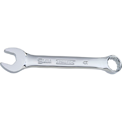 ‎Proto Full Polish Metric Short Combination Wrench 9 mm - 12 Point - Benchmark Tooling