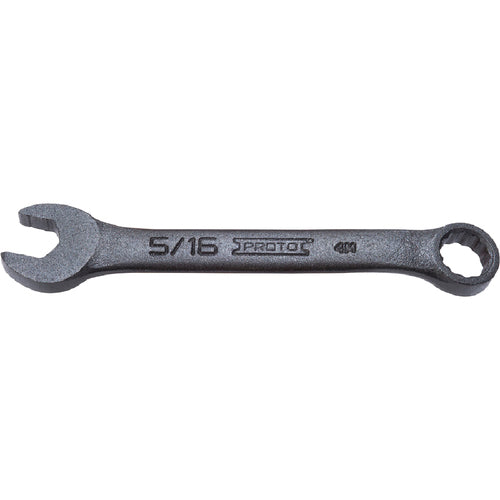 ‎Proto Black Oxide Short Combination Wrench 5/16″ - 12 Point - Benchmark Tooling