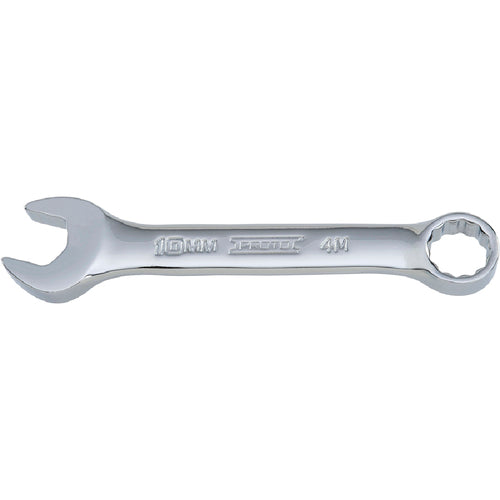 ‎Proto Full Polish Metric Short Combination Wrench 10 mm - 12 Point - Benchmark Tooling