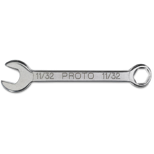 ‎Proto 11/32″ Short Combination Wrench- 6 Point - Benchmark Tooling