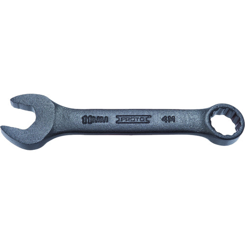 ‎Proto Black Oxide Metric Short Combination Wrench 12 mm - 12 Point - Benchmark Tooling